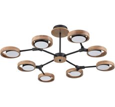 Потолочная люстра на штанге Arte Lamp Signora A2454PL-8BK