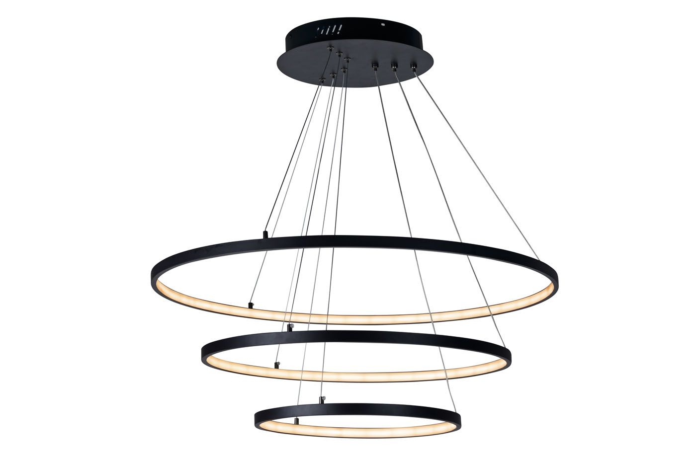 Подвесная люстра ILedex Axis D098-3 (800x600x400) BK_IX