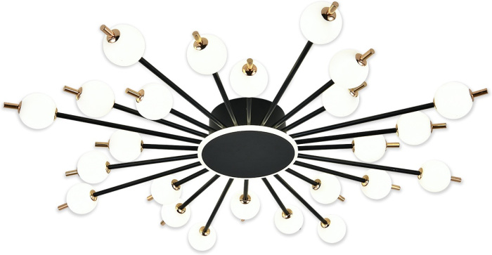 Потолочная люстра (+ночной режим) светодиодная Escada 629/A LED BL_ESC