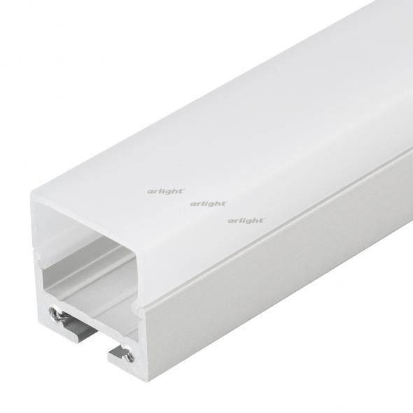 Профиль с экраном SL-LINE-2011M-2500 ANOD+OPAL SQUARE 025870_ARL