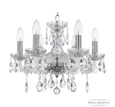 Хрустальная люстра Bohemia Ivele Crystal 117/6/141 Ni_BI