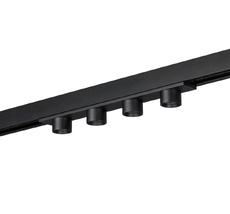 Трековый светильник светодиодный, магнитный, черный, 12Вт, 48V IP20 4000К Lumker SY-LINK-CE-BL-12-NW_SW