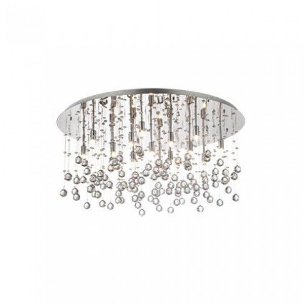 Потолочная люстра Ideallux MOONLIGHT PL8 CROMO_IL