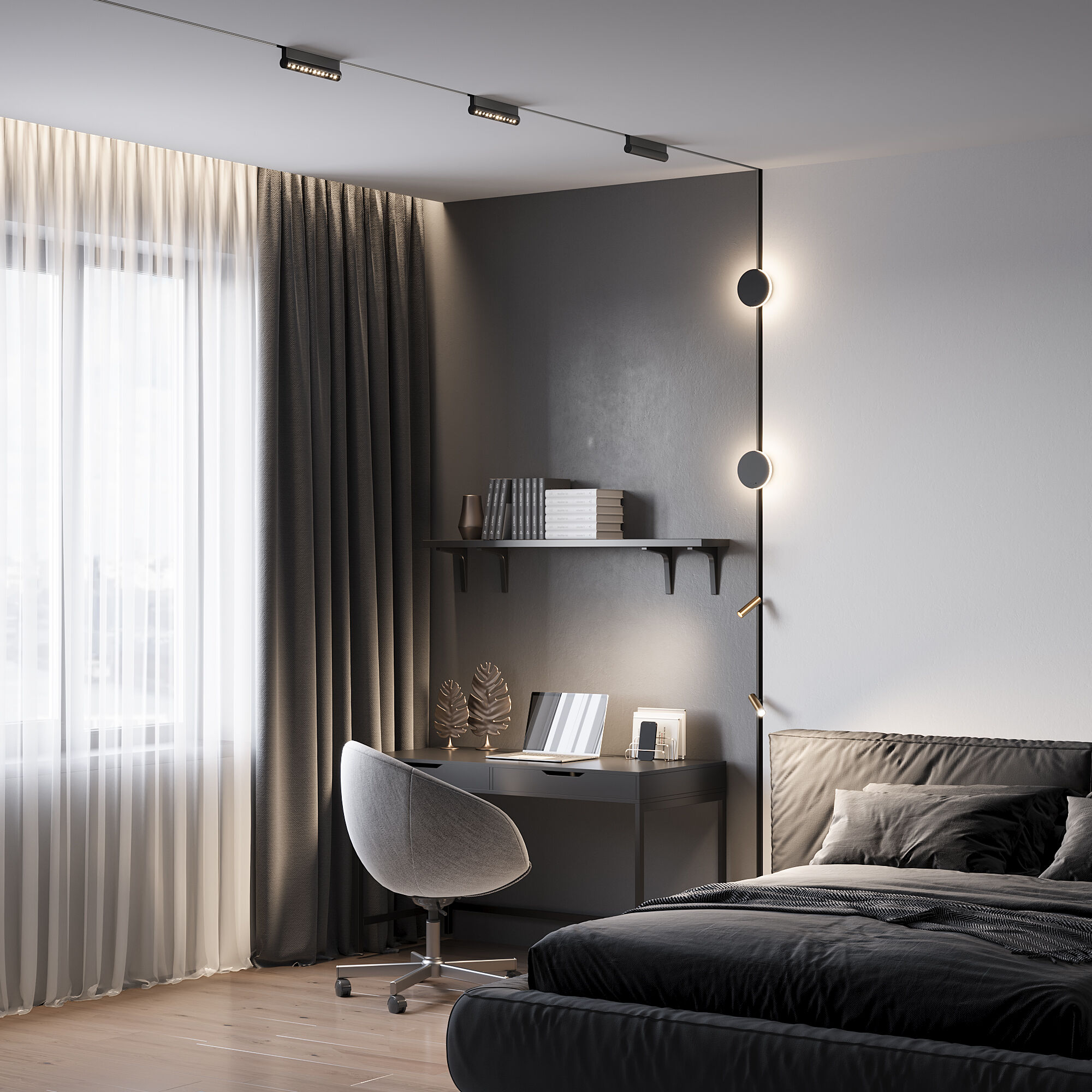 Трековый светильник Elektrostandard Slim Magnetic a065984_ES