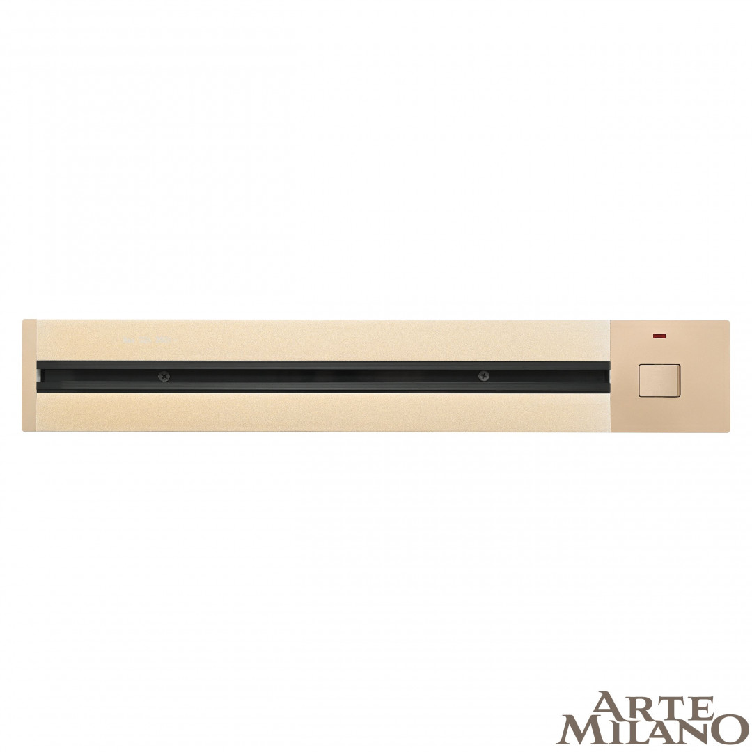 Шинопровод встраиваемый Arte Milano track-sockets 385205TBB/50 Gold