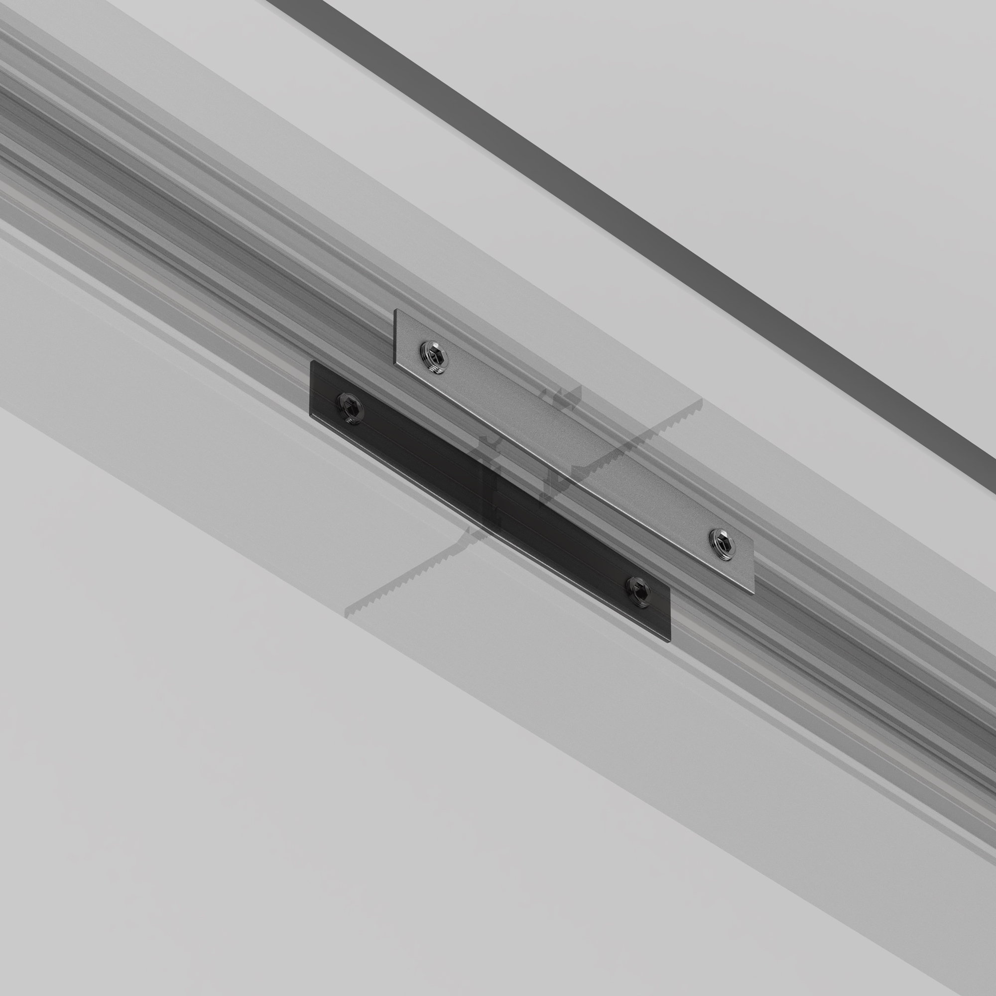 Коннектор прямой для шинопровода 2шт Maytoni Levity TRA184C-12S_MY