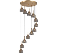 Люстра каскадная (11039/12P Smoke) Indigo V000436