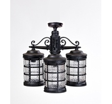 Потолочный светильник уличный IP44 Oasis Light 81270A/3 Bl_OL