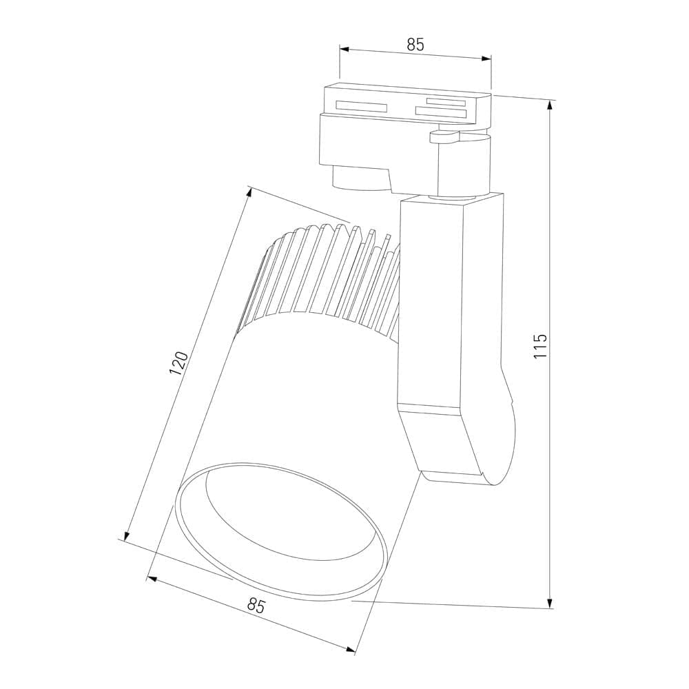 Трековый светильник Elektrostandard Accord a039437_ES