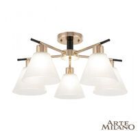 Потолочная люстра Arte Milano Napoli 322119/5 FG+BK