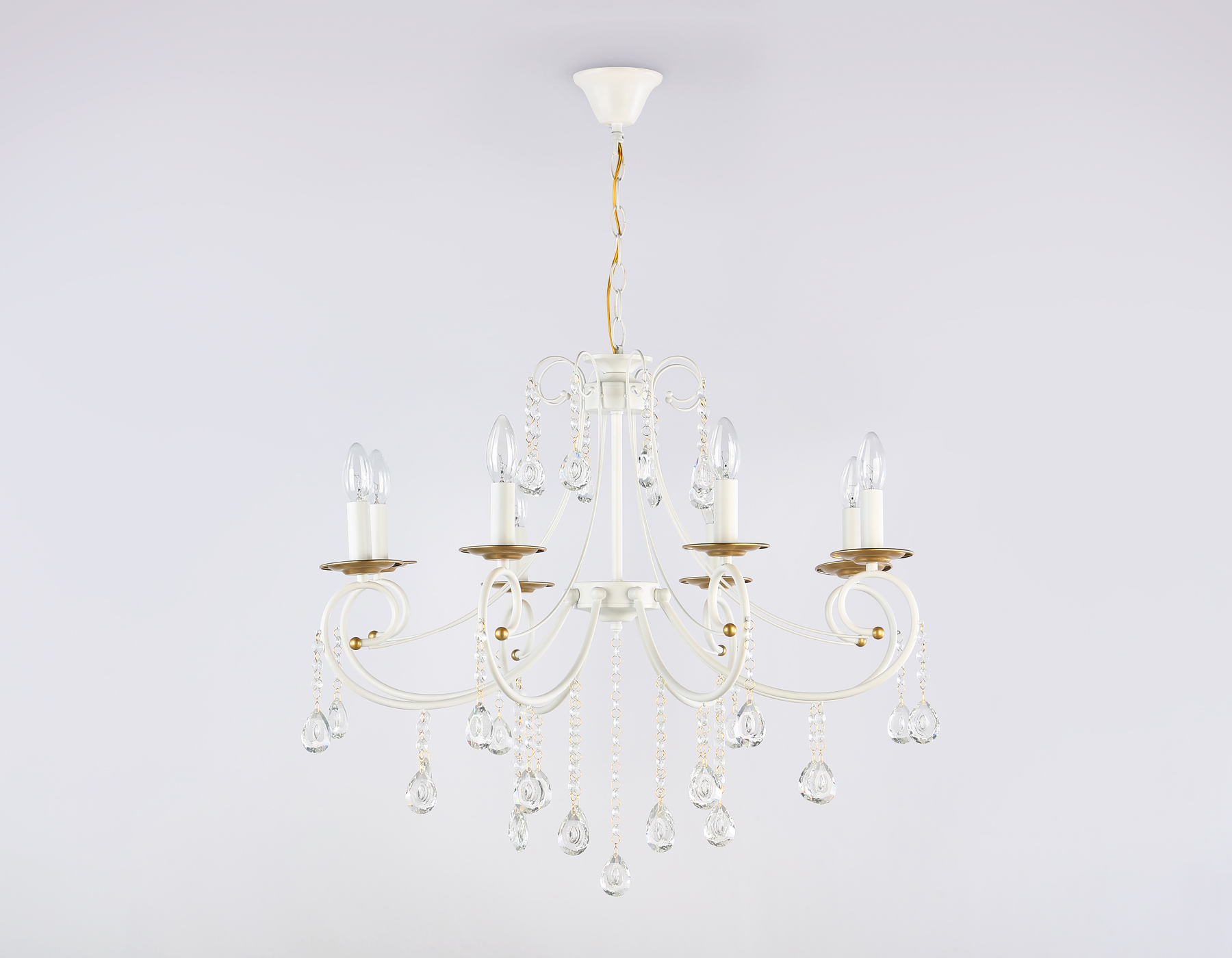 Подвесная люстра с хрусталем Ambrella Light TRADITIONAL TR4917_AMB