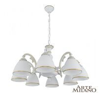 Подвесная люстра Arte Milano 340837/8 WT+G