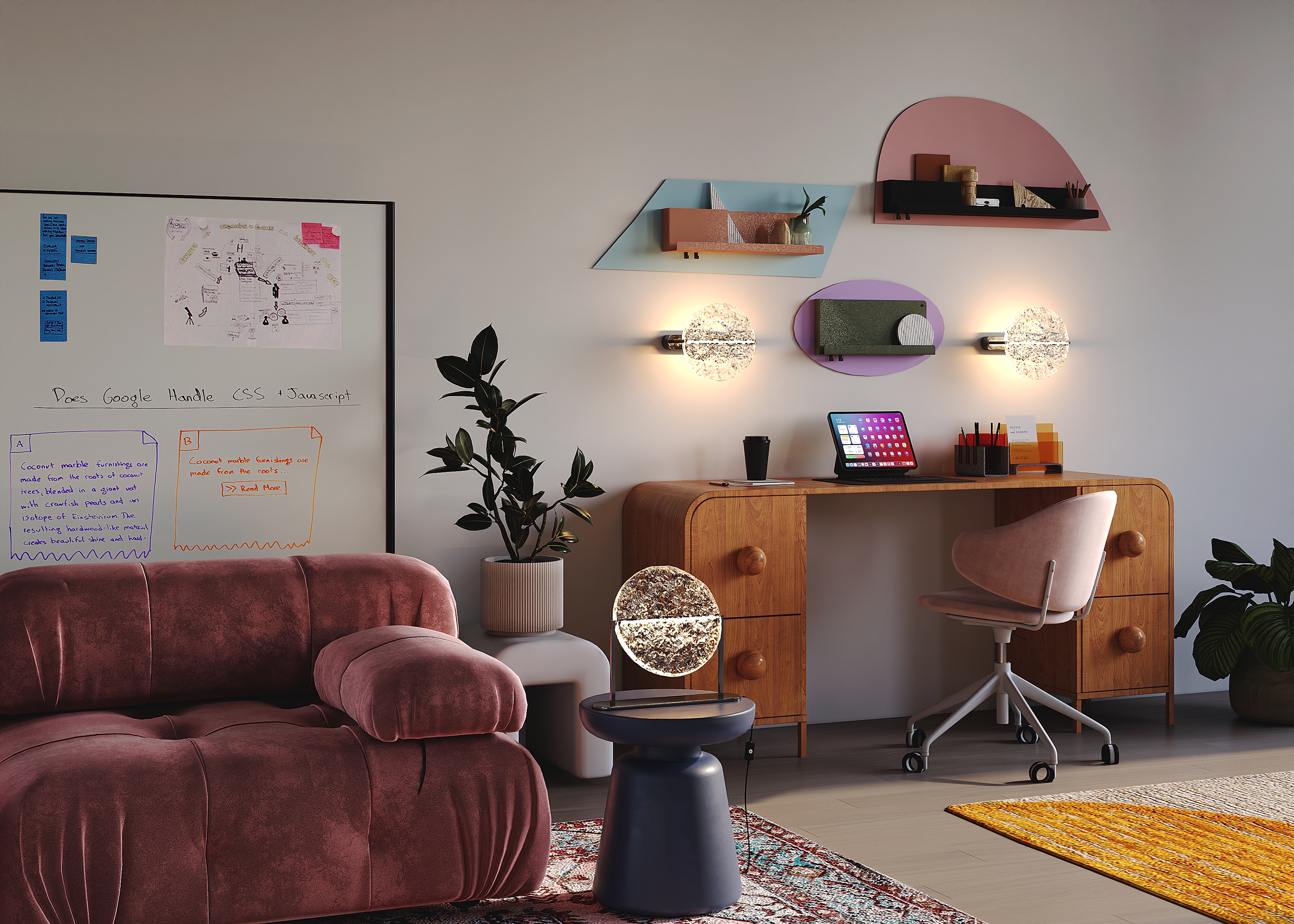 Настольная лампа Maytoni Mangata MOD387TL-L8CH3K_MY