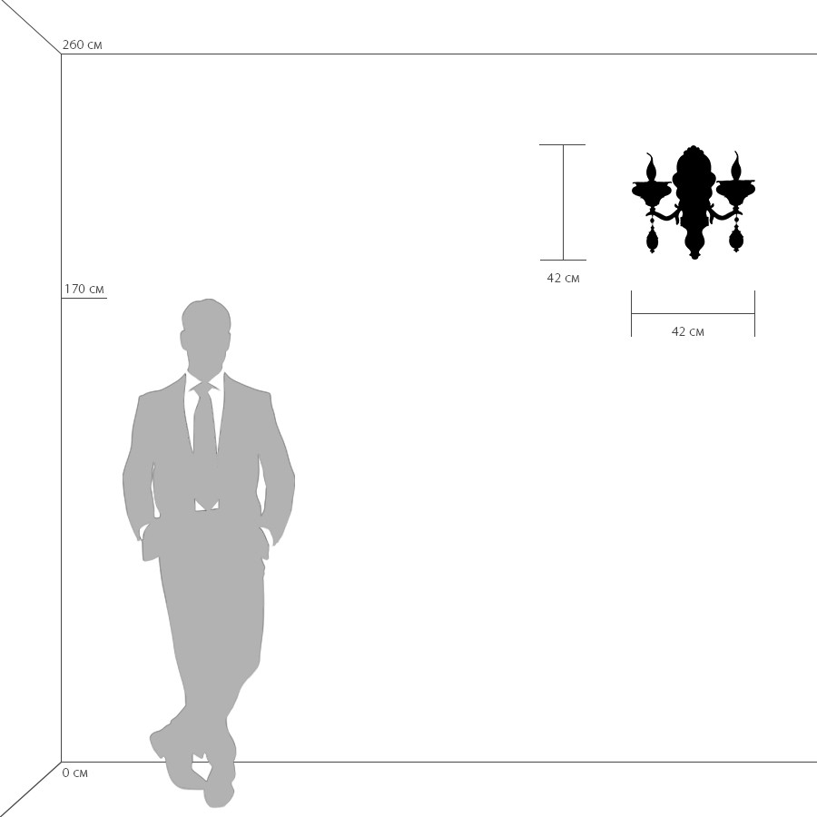 Бра LightStar Melagro 695622_LS