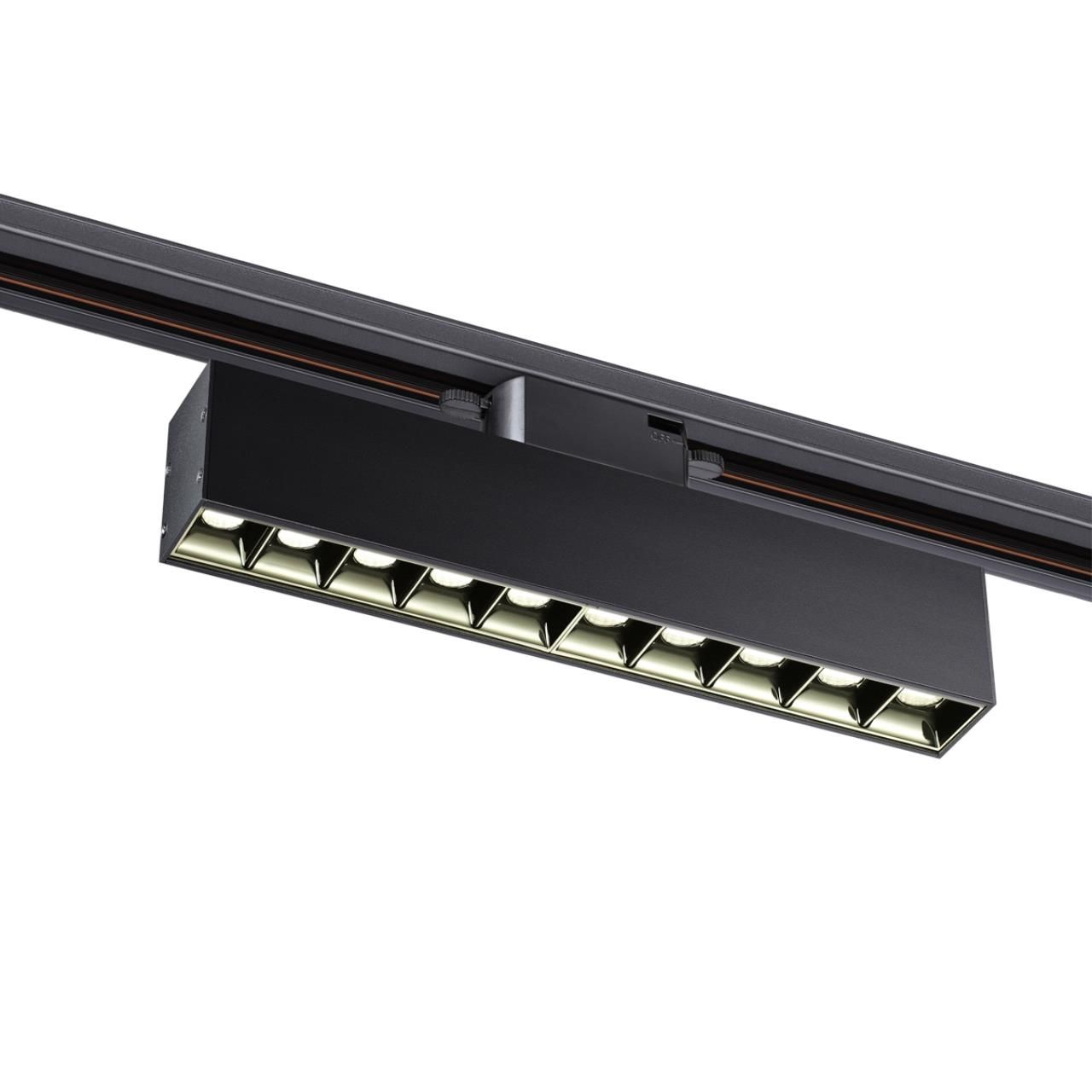 Трековый однофазный трехжильный Novotech светильник ITER Novotech 358857