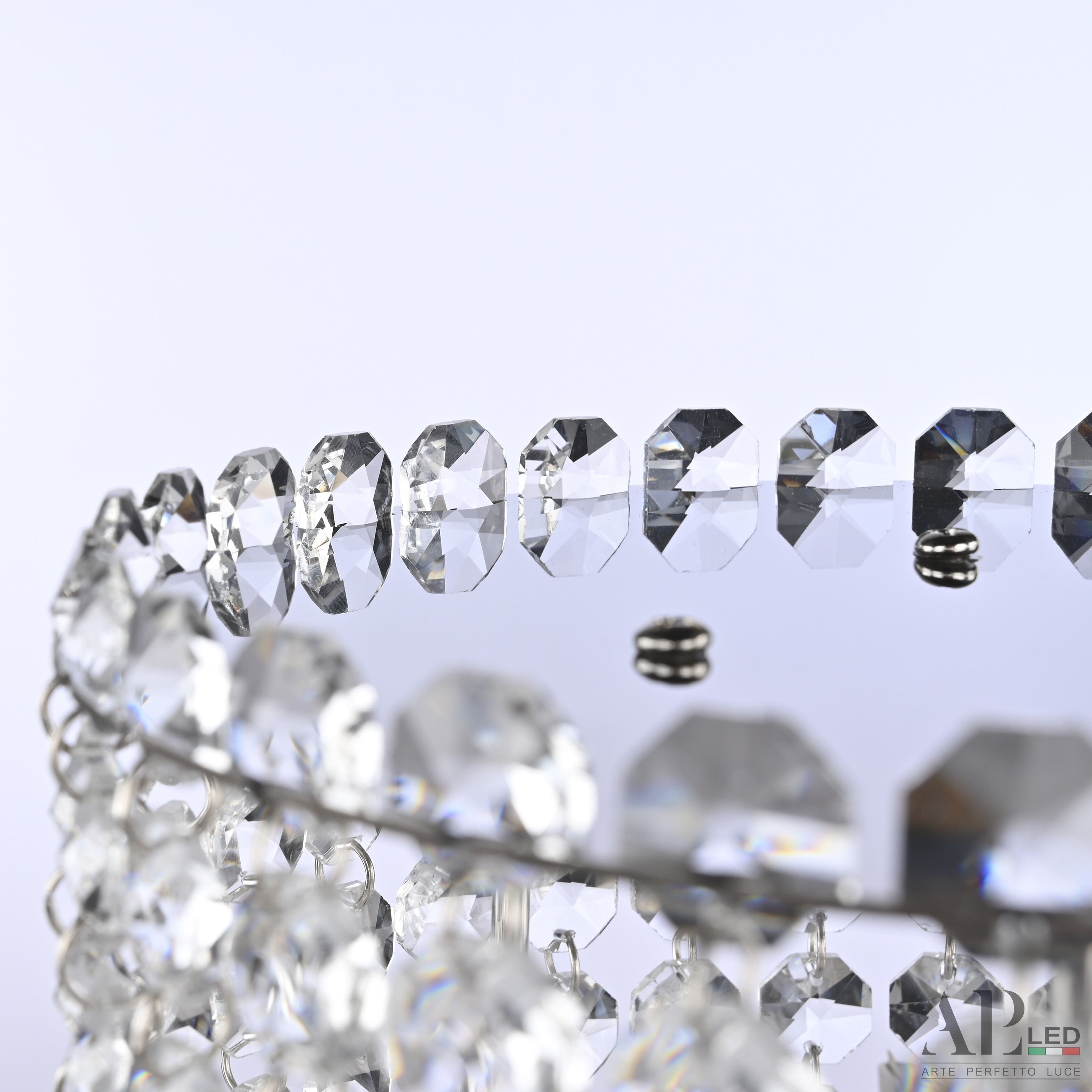 Настольная лампа APL LED Sicilia SH500.L3.17-38.B.Ni.4000_BI