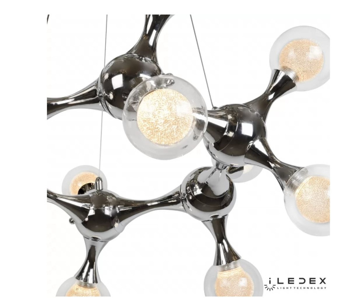 Подвесная люстра ILedex Blossom C4465-12R CR_IX