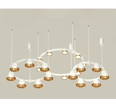 Подвесная люстра Ambrella light Techno Ring с акрилом Traditional DIY XR92082000_AMB