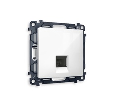 Розетка компьютерная Ambrella Volt ALFA RJ-45(8P8C) CAT6 с защитной шторкой QUANT MA112010_AMB