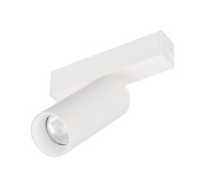 Трековый светильник магнитный LED MAG-SPOT-25-R90-9W Warm3000 (WH, 30 deg, 24V) ( Arlight 050045_ARL