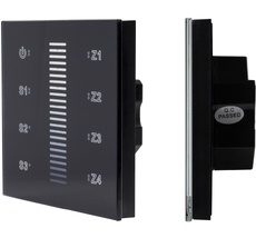 INTELLIGENT Сенсорная панель DALI-901-11-ADDR-3SC-DIM-DT6-IN Black (BUS) (IARL, IP20 Пластик, 3 года) 037189 Arlight 037189_ARL