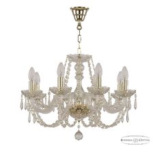 Хрустальная люстра Bohemia Ivele Crystal 101/8/195 G Drops_BI