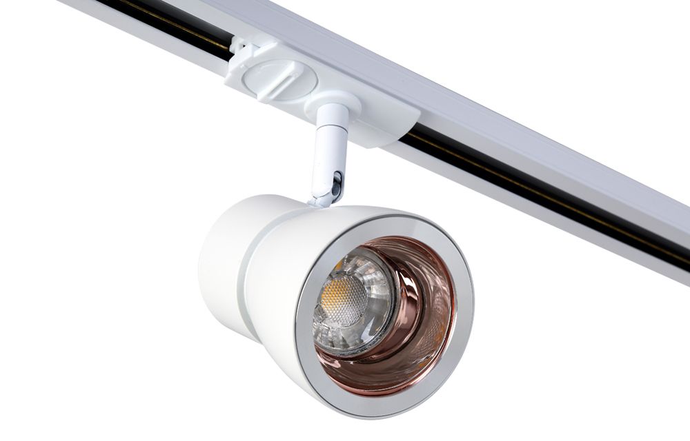 

Трековые светильники Crystallux, CLT 0.31 009 WH-GO