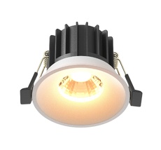 Встраиваемый светильник Maytoni Round DL058-12W2.7K-W_MY