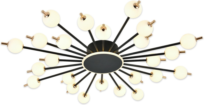 Потолочная люстра (+ночной режим) светодиодная Escada 629/A LED BL_ESC