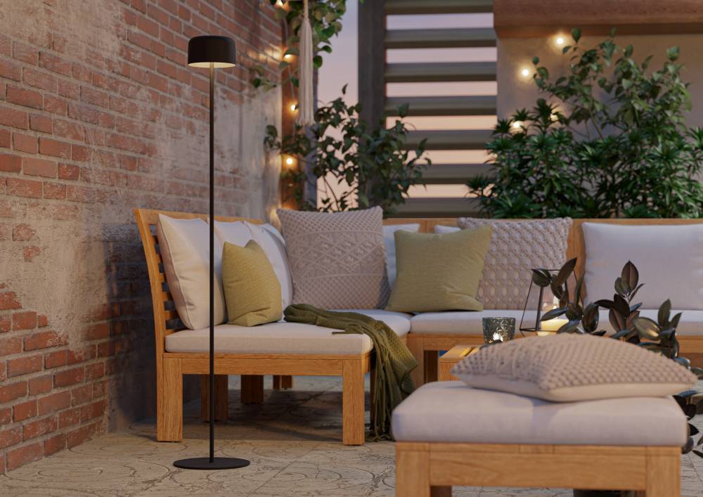 Уличный светильник на солнечных батареях Eglo ROCCANOVA-L 901891