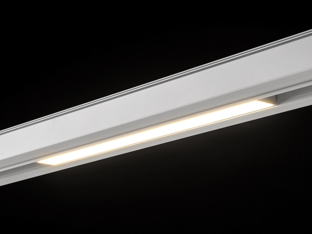 Трековый светильник светодиодный, магнитный, линейный, белый, 12Вт, 48V IP20 4000К Lumker SY-LINK-300-WH-12-NW_SW