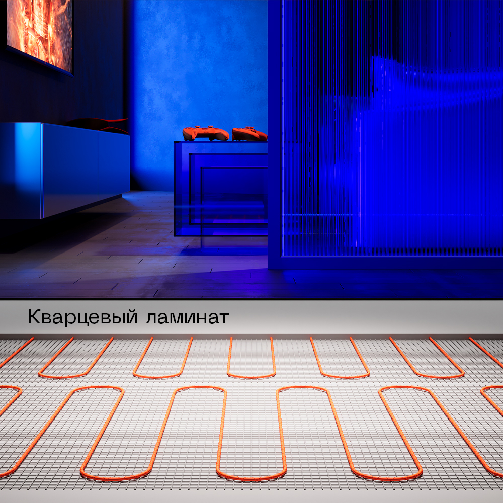Нагревательный мат (теплый пол) 150W 12m Voltum VLT01-150-6.0