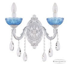 Настенный светильник Bohemia Ivele AL7901B10/2/175 B WMN P Aquamarine/M-1G_BI