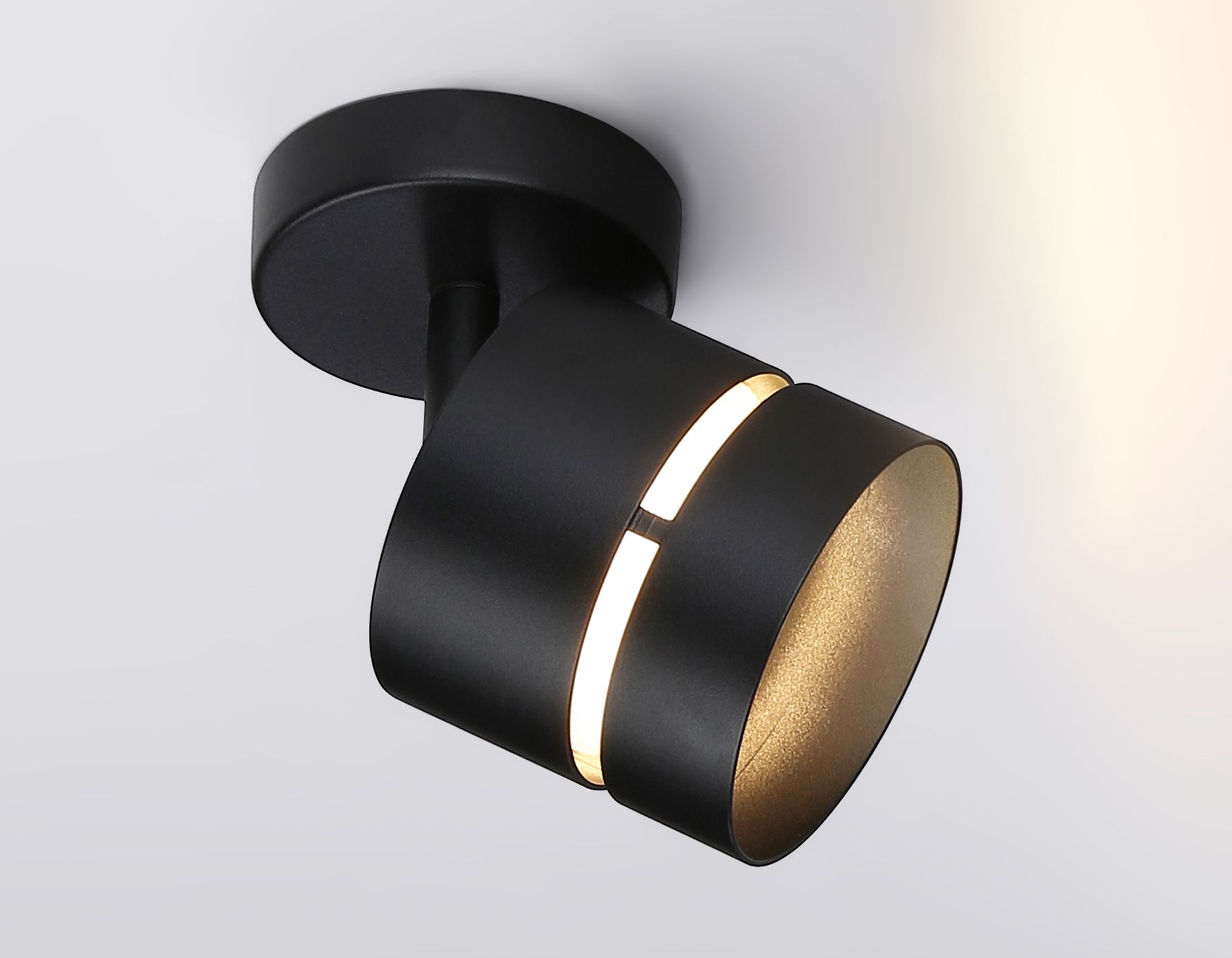 Накладной светильник Ambrella light поворотный со сменной лампой GU10 Techno TN71056_AMB