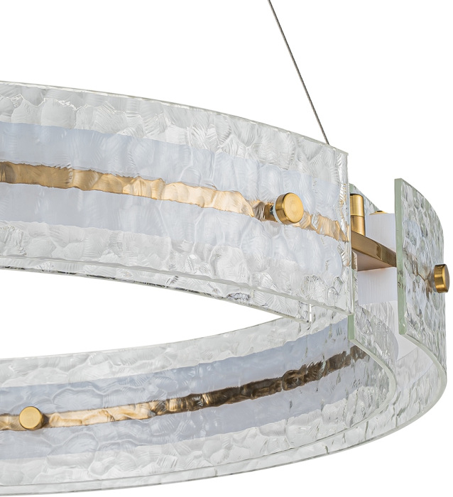 Подвесная люстра с пультом светодиодная (14018/1P Brass) Indigo V000089L