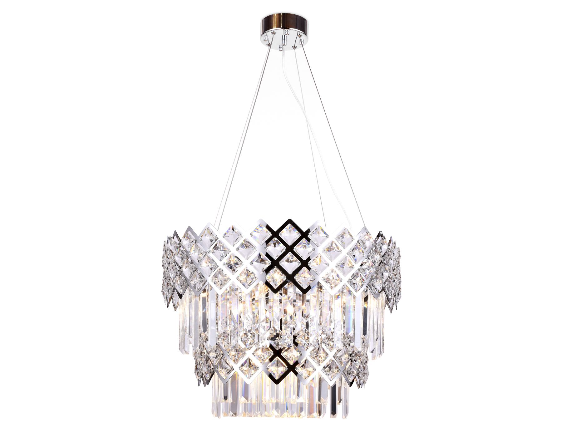 Подвесная люстра Ambrella light с хрусталем TR TR5273_AMB