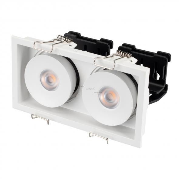 Встраиваемый светильник Arlight CL-SIMPLE-S148x80-2x9W 028150_ARL