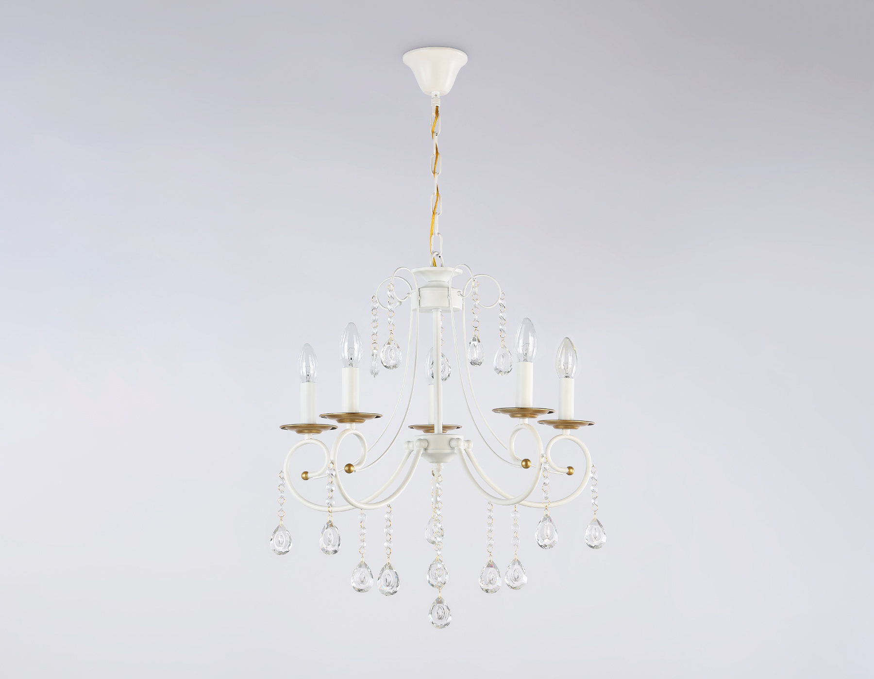 Подвесная люстра с хрусталем Ambrella Light TRADITIONAL TR4916_AMB