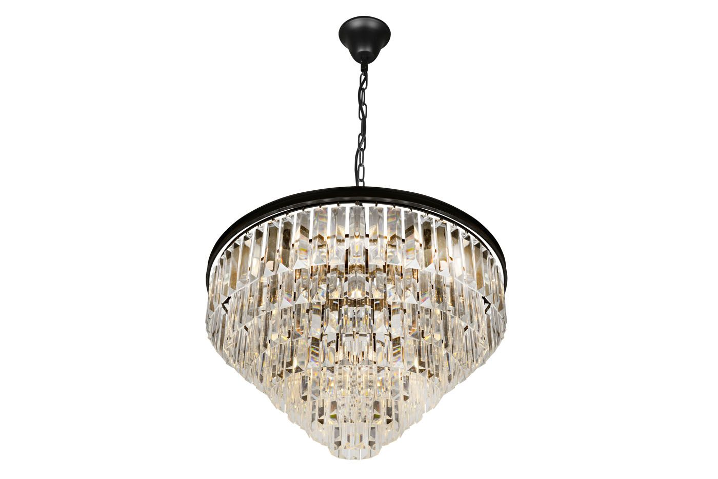 Подвесная люстра ILamp Triumph 6101-800BK_IP