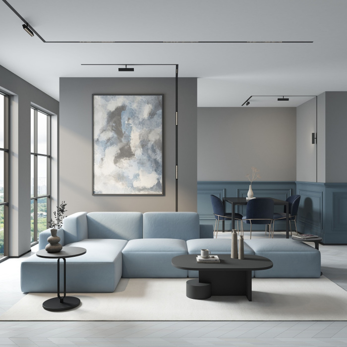 Светильник на шине Denkirs DK8006-BK