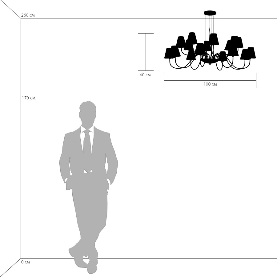 Подвесная люстра LightStar Diafano 758162_LS