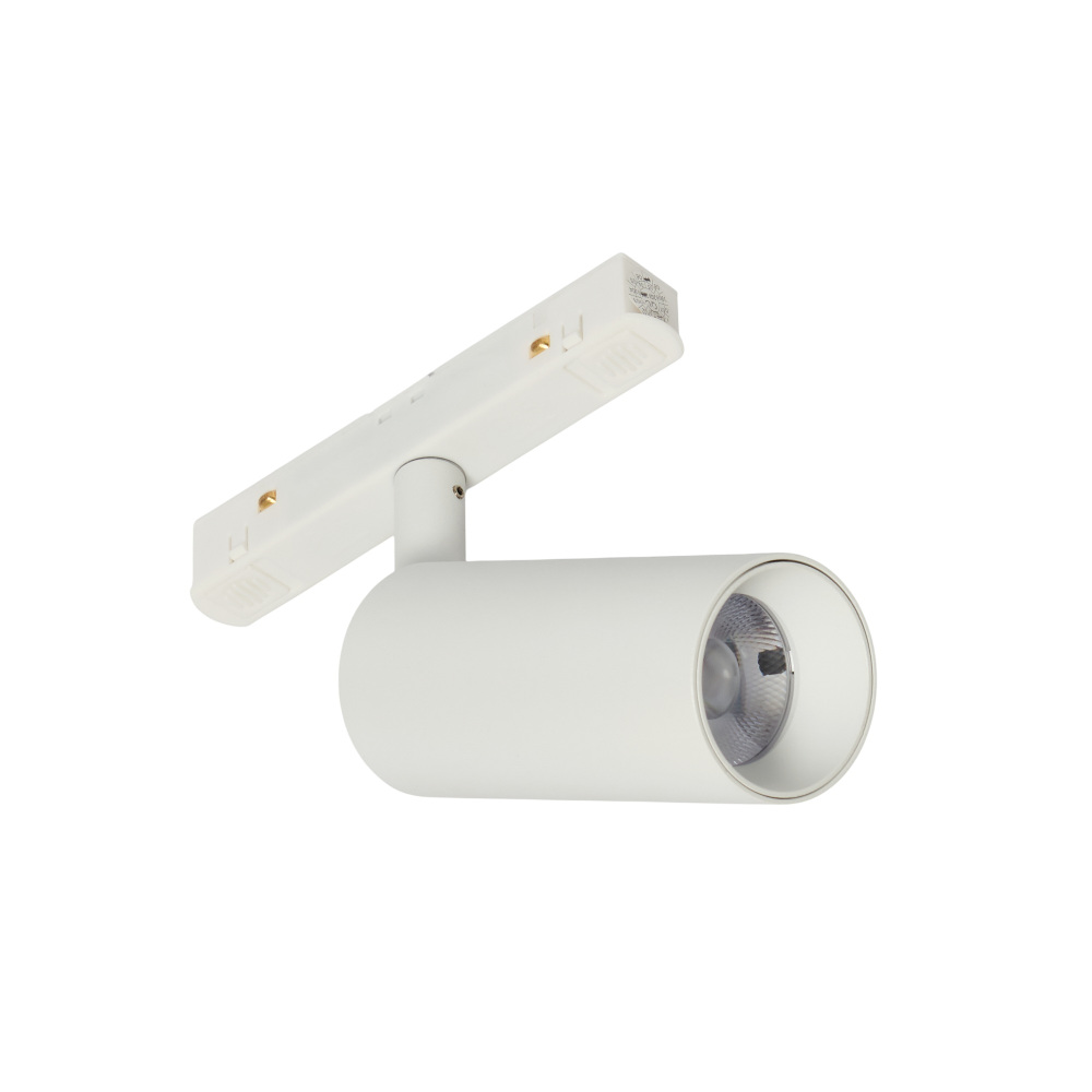 Трековый магнитный светодиодный светильник 12W 48V MyFar MT0220-12W4K-W