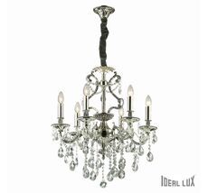 Хрустальная люстра Ideallux GIOCONDA SP6 ARGENTO_IL