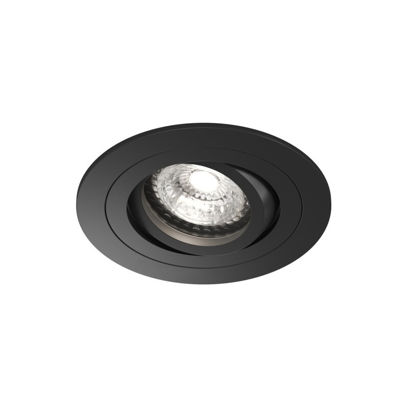 Точечный встраиваемый влагозащищенный светильник IP44 Denkirs DK2110-BK