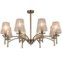 Потолочная люстра на штанге 694/8PL E14*40W Escada 694/8PL Gold_ESC