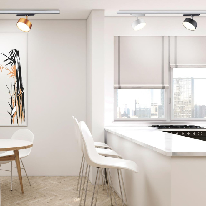 Однофазный трековый светодиодный светильник Novotech PROMETA 358755