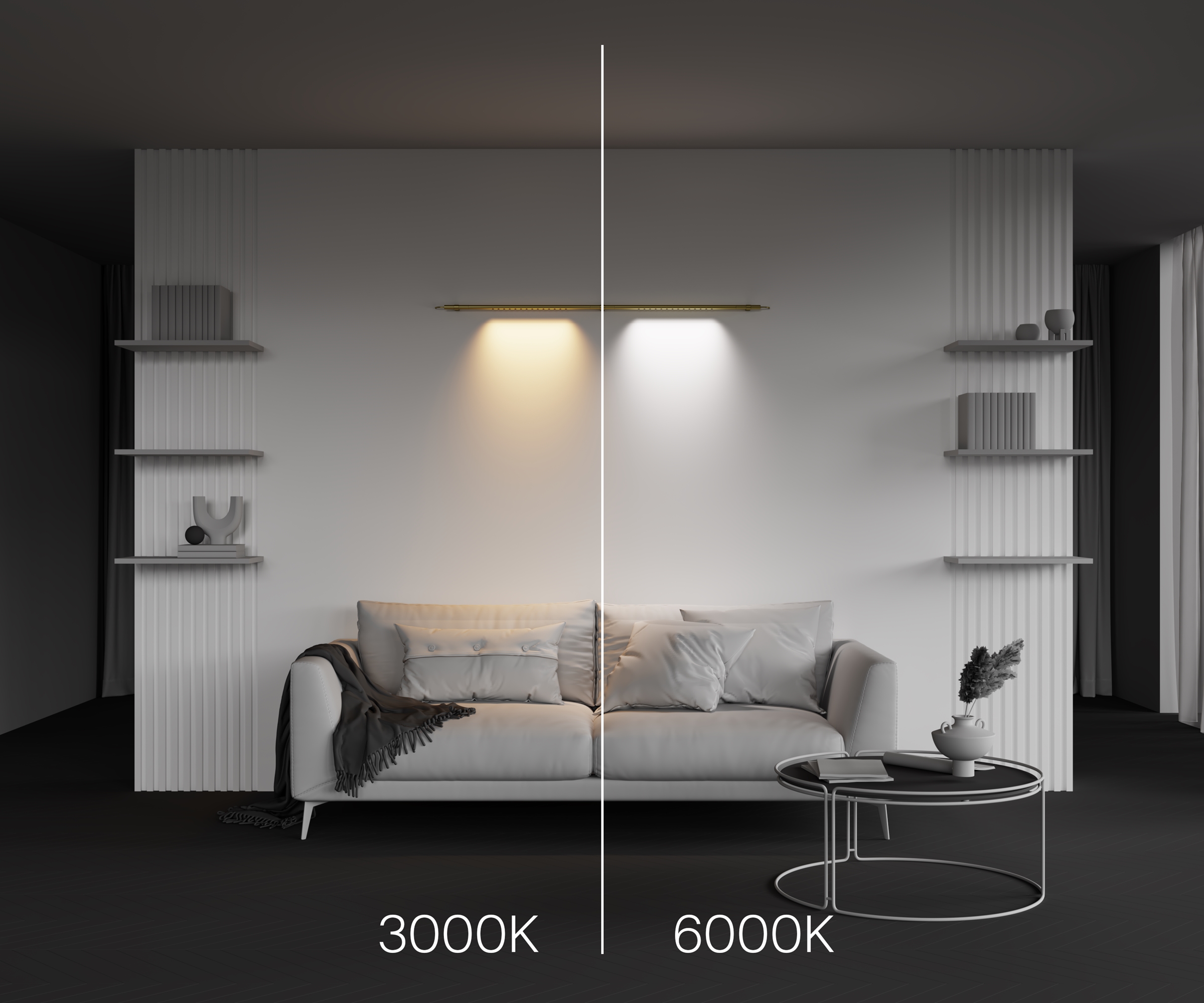 Трековый светильник Maytoni Points C101CL-L500-12W3-6K-BS_MY