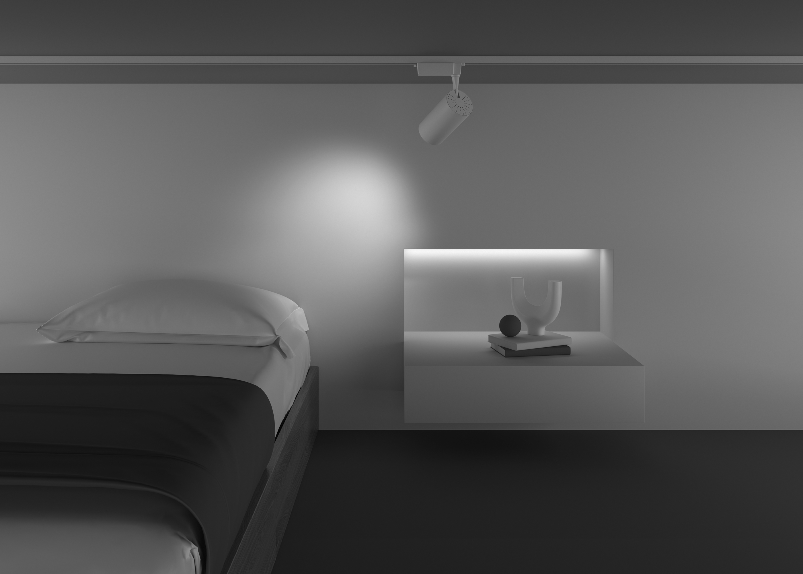 Трековый светильник Maytoni Technical Vuoro TR003-1-36W3K-M-W_MY