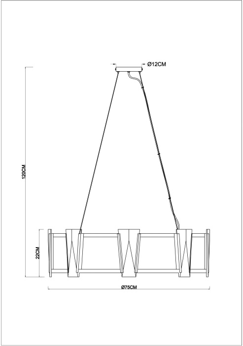 Подвесная люстра ArteLamp GRATO A4079LM-8CC