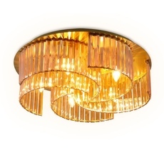 Потолочная люстра Ambrella light с хрусталём TRADITIONAL TR5207_AMB